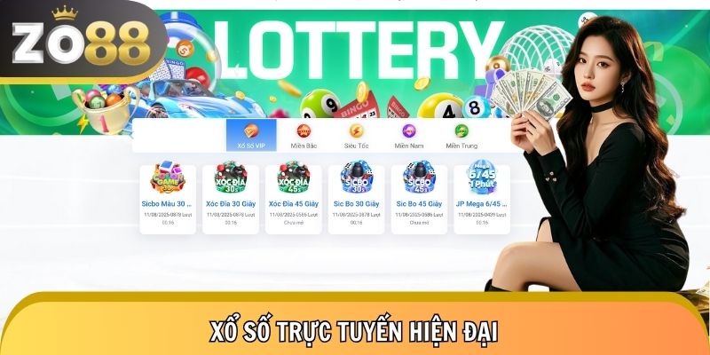 Sảnh xổ số đa dạng miền Bắc, Trung, Nam