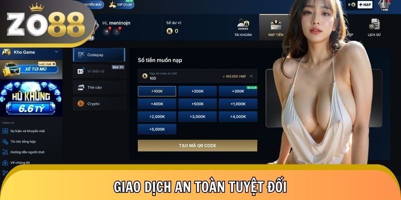 Nạp tiền siêu tốc 1–3 phút